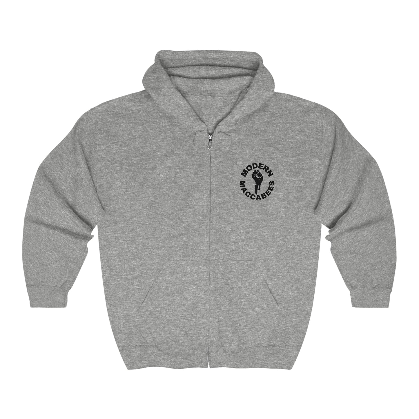 Modern Maccabees Full Zip Hooded Sweatshirt