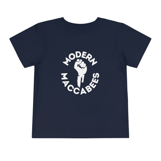 Modern Maccabees Logo Toddler Short Sleeve Tee