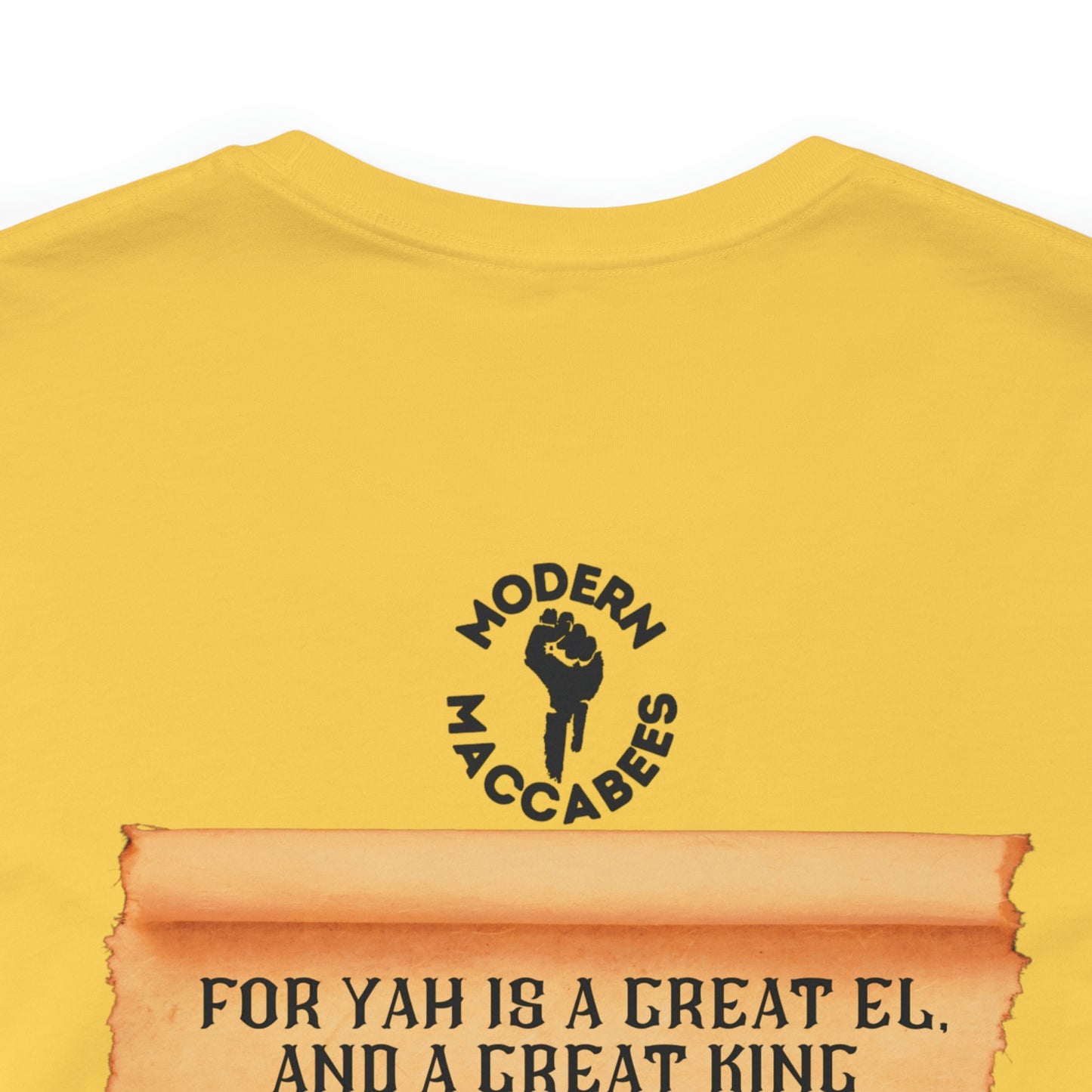 King YHWH (Psalms 95:3-4) Short Sleeve Tee