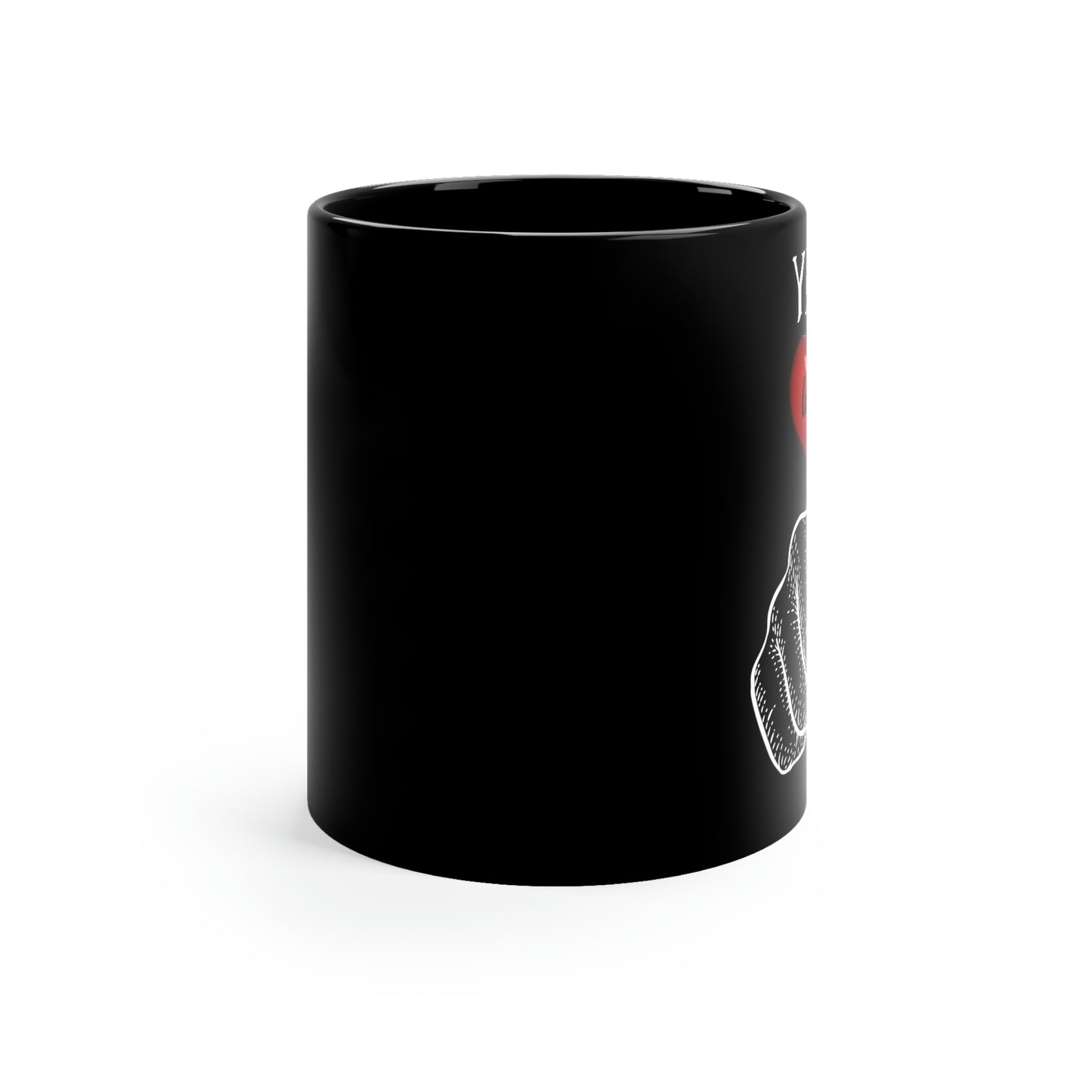 YAH Loves 11oz Black Mug