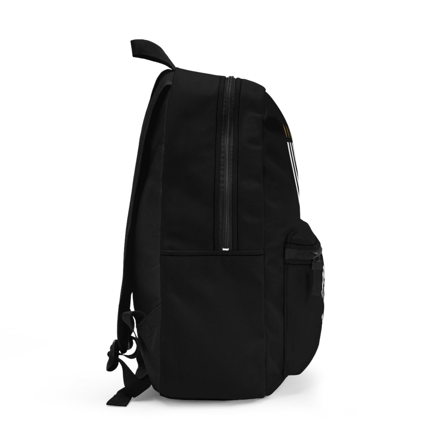 Black Modern Maccabees Menorah Backpack