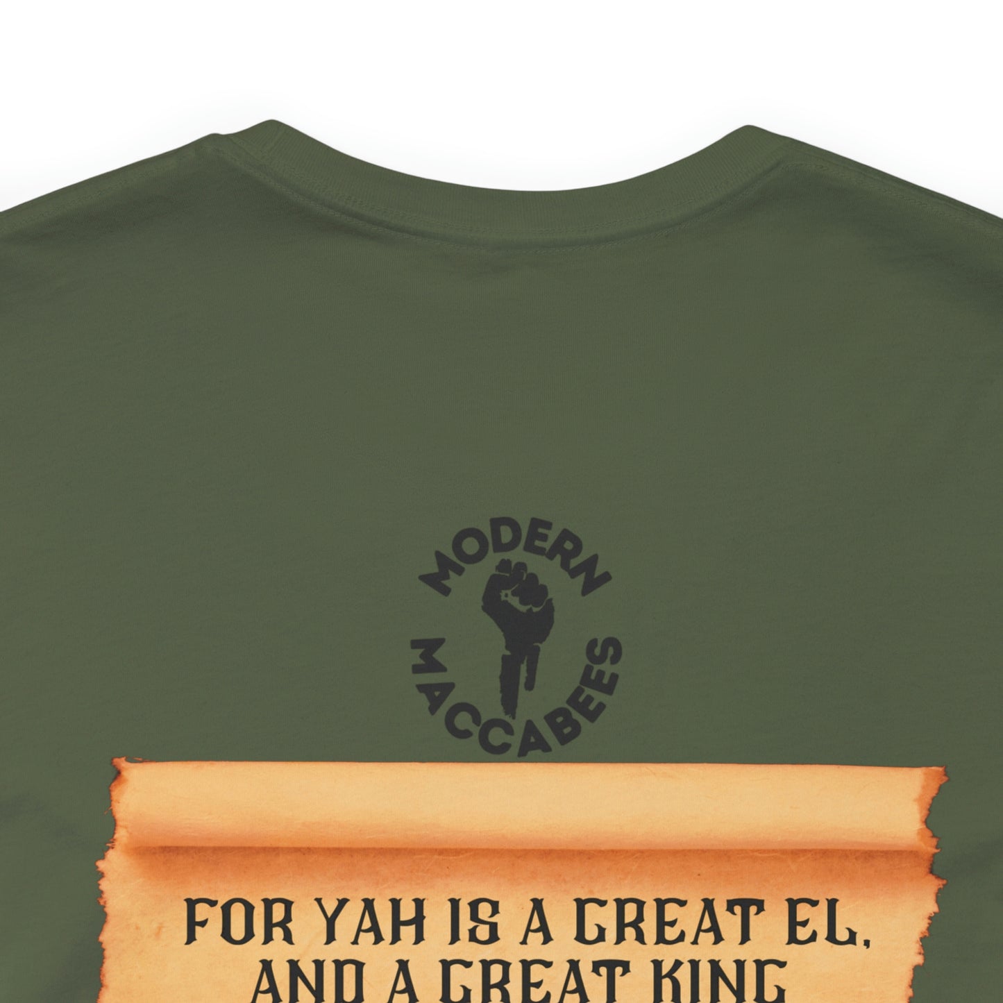 King YHWH (Psalms 95:3-4) Short Sleeve Tee