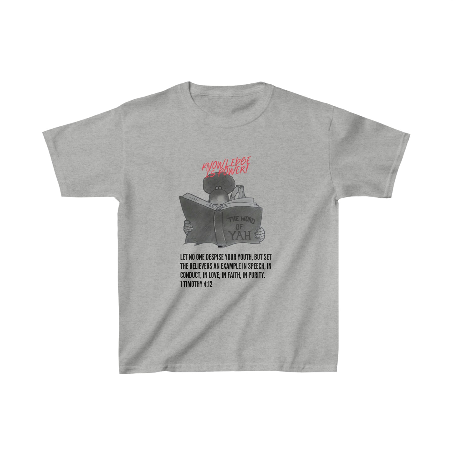 1Timothy 4:12 Kids Heavy Cotton™ Tee