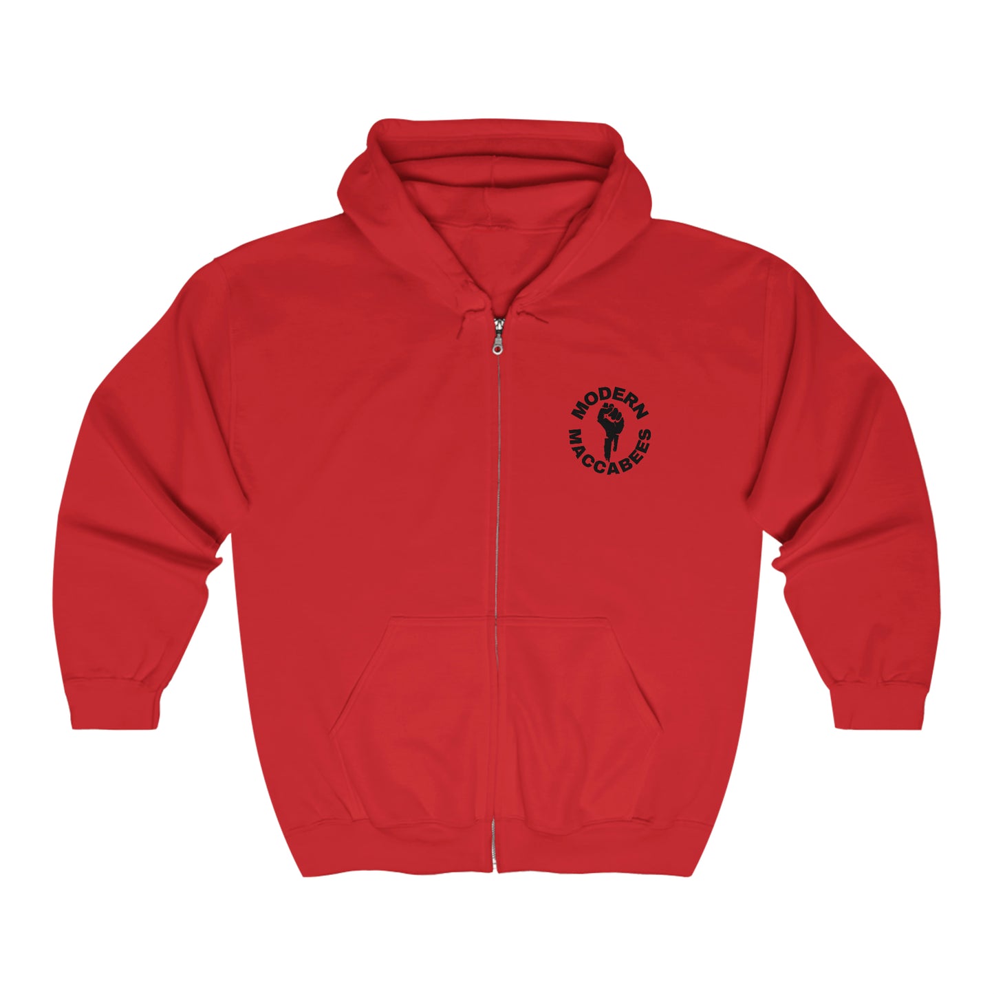 Modern Maccabees Full Zip Hooded Sweatshirt