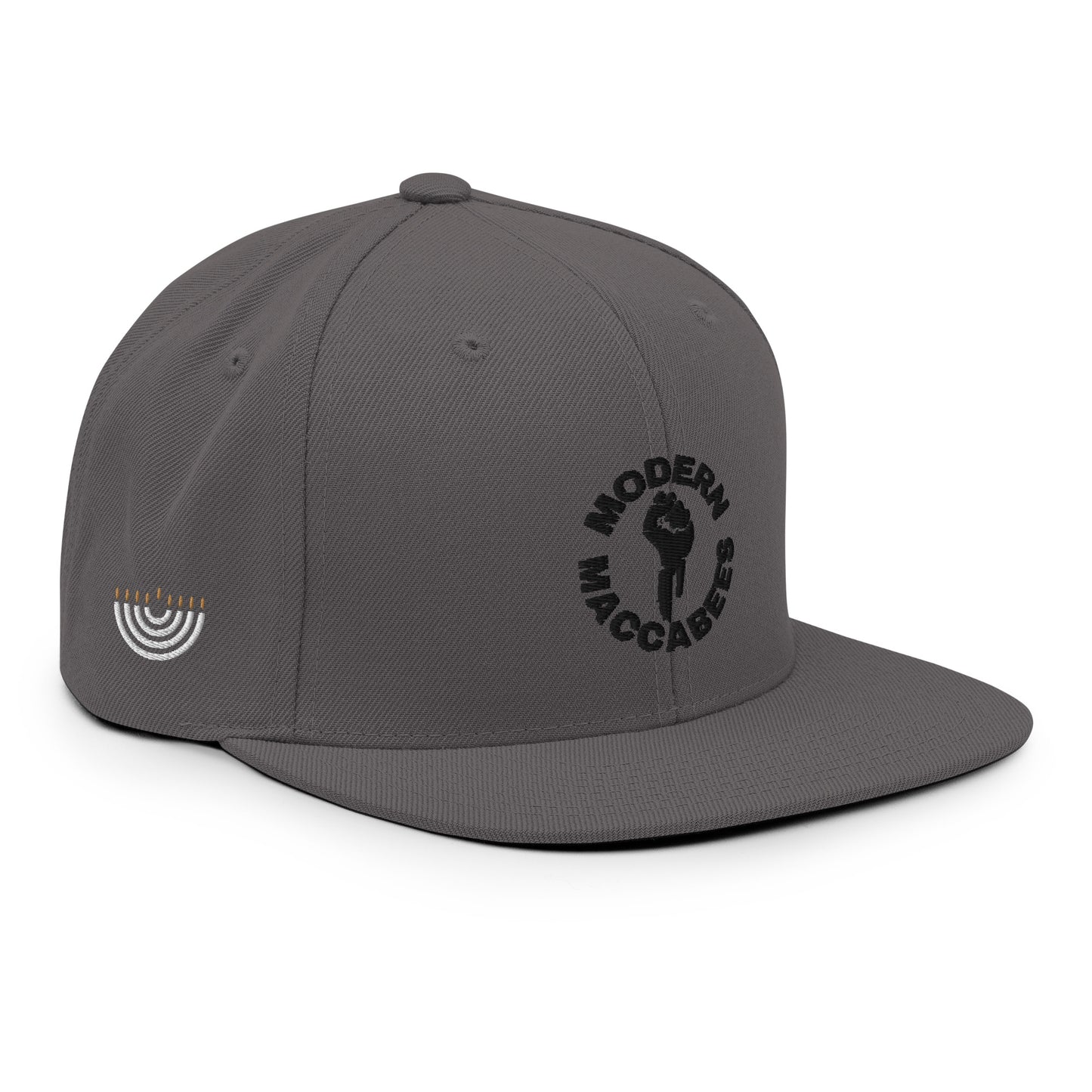 Modern Maccabees Logo Snapback Hat