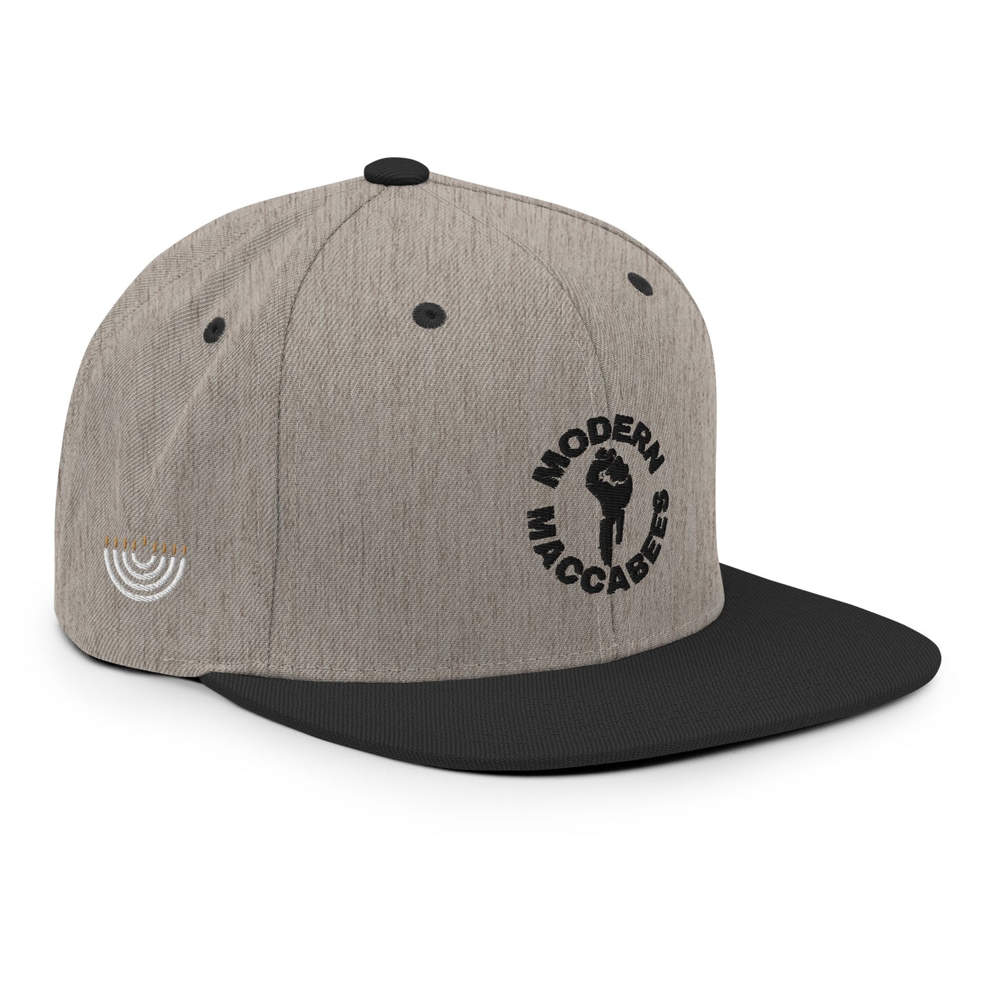 Modern Maccabees Logo Snapback Hat