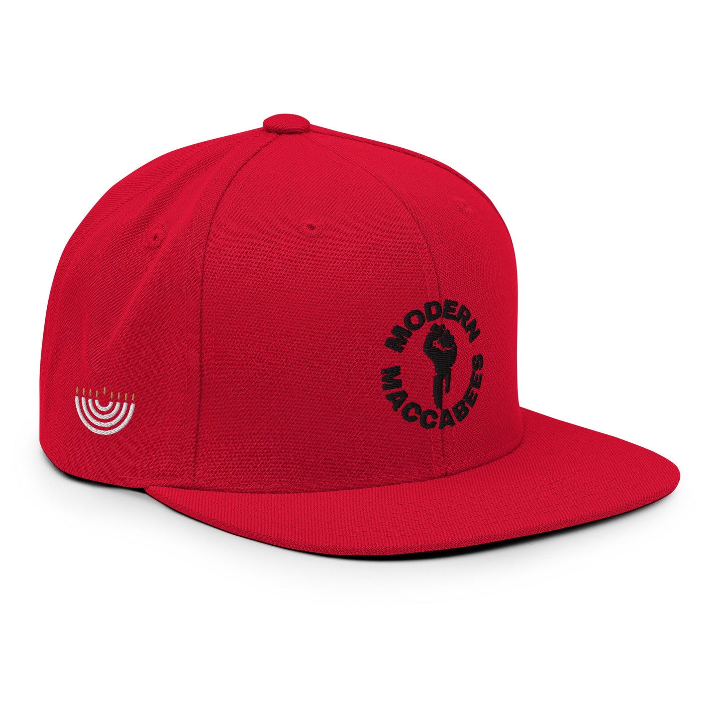 Modern Maccabees Logo Snapback Hat