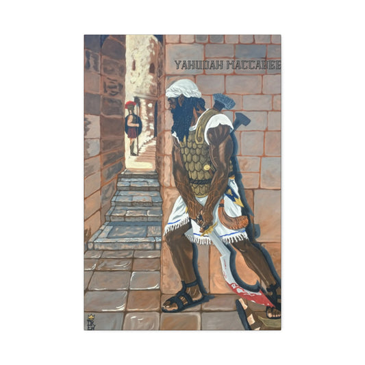 Yahudah Maccabee Canvas Print 20x30"