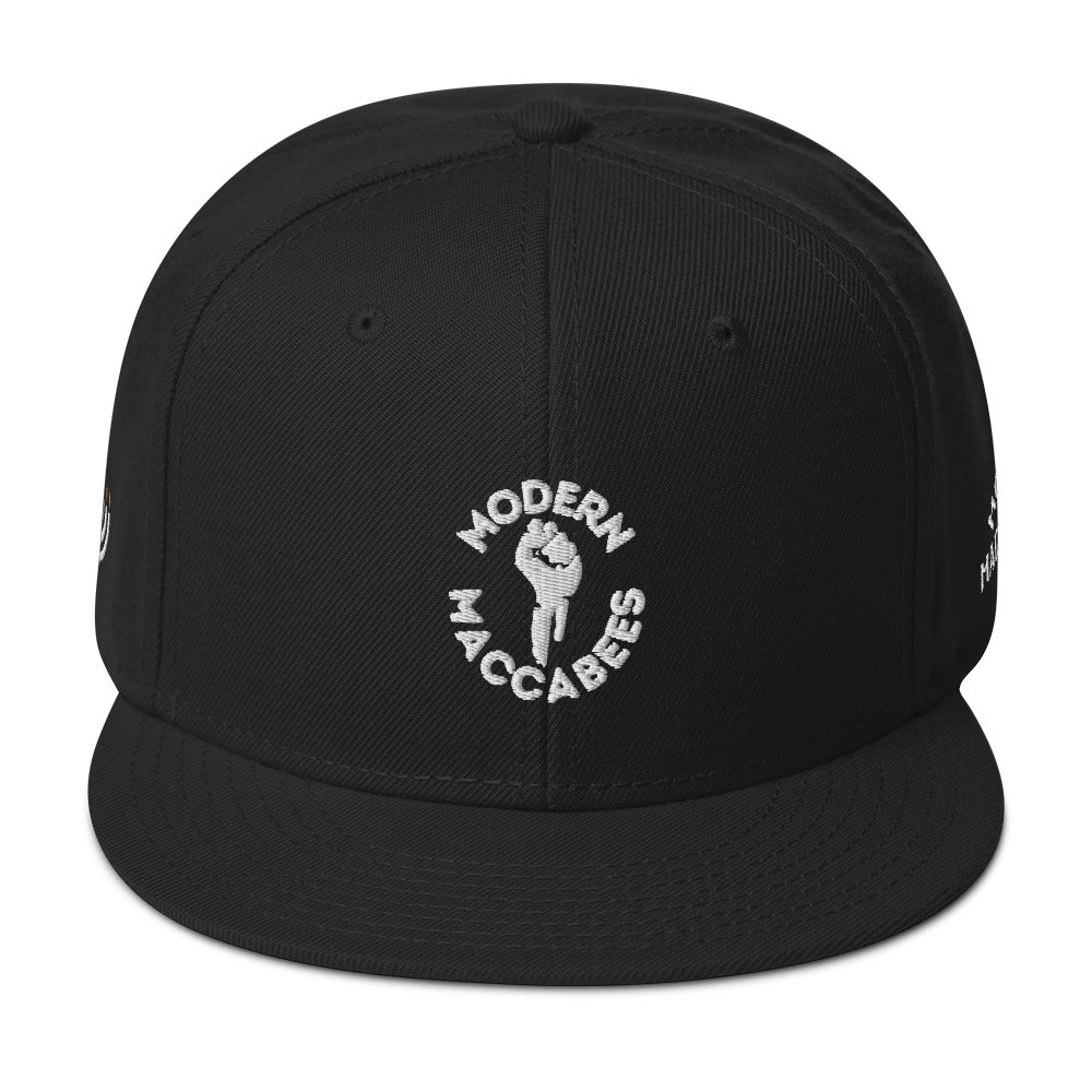 Modern Maccabees Logo Snapback Hat